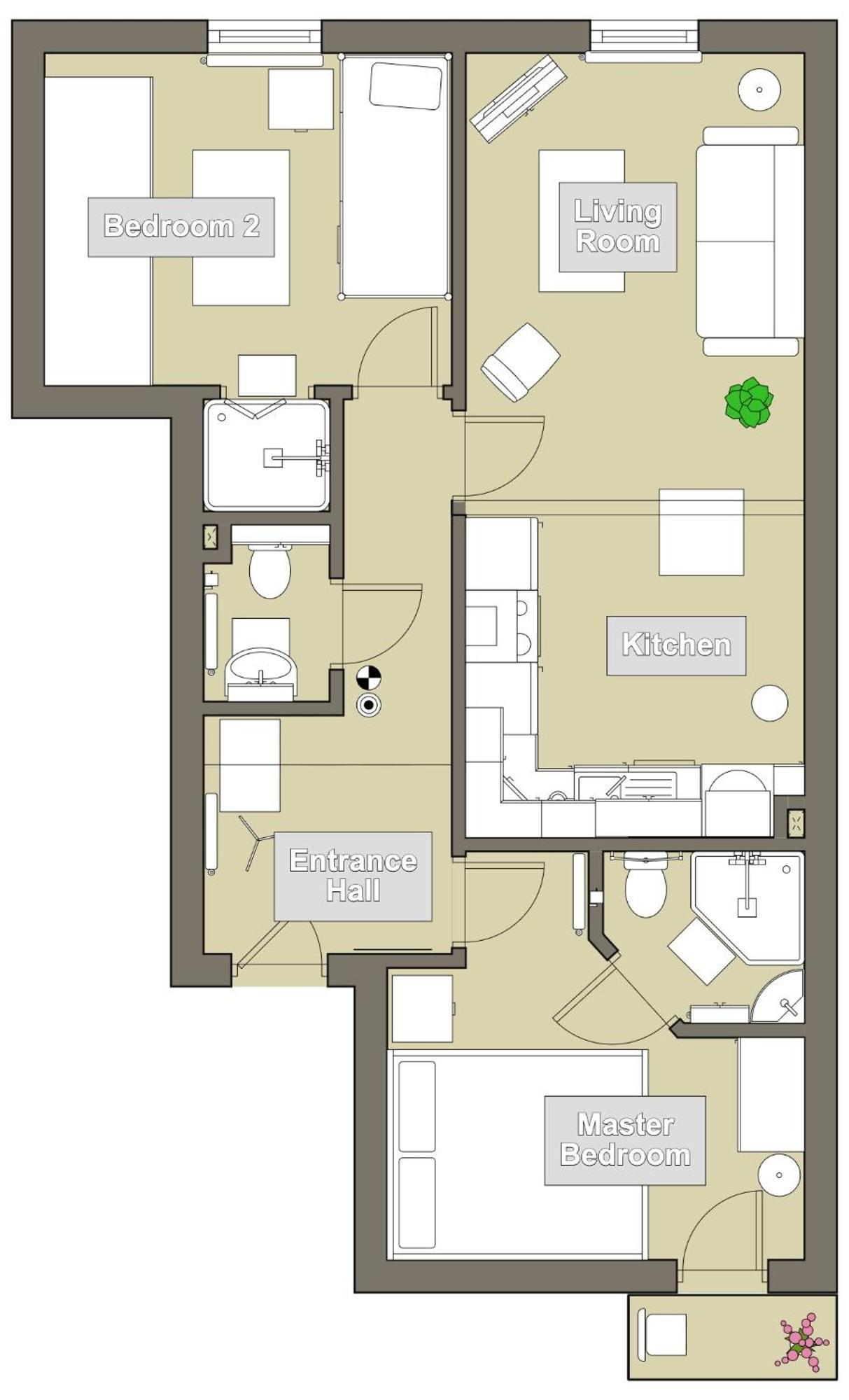 Scandinavian City Centre Apartment Worcester Bagian luar foto